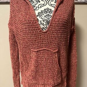 ARITZIA WILFRED FREE KNITTED SWEATER HOODIE SIZE XS/S